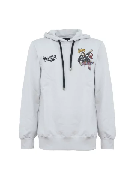 Bluza z kapturem Disclaimer z kapturem czarna
