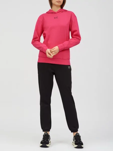 Толстовка Ea7 Emporio Armani рожева