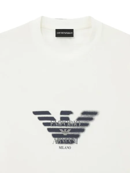 Μικρός μπλούζα Emporio Armani με σχέδιο λευκό