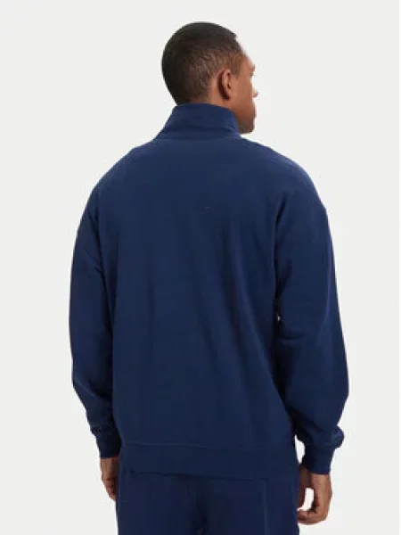 Tommy Hilfiger pulover z bombažem modra
