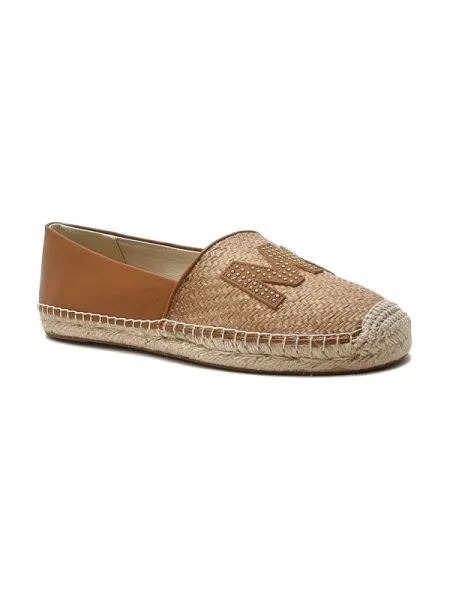Michael Kors Espadrile KENDRICK cu adaos de piele bej