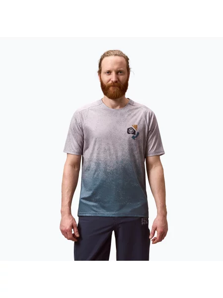 Футболка велосипедна Endura Singletrack Print titanium