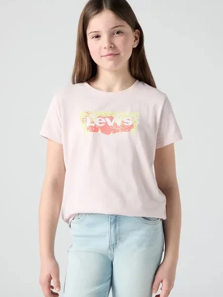 Levi's Dječja majica kratkih rukava STRAWBERRY SS BATWING TEE