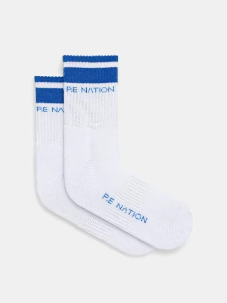 Чорапи P.E Nation Homage черно бяло