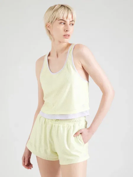 Calvin Klein Jeans Top PRIDE verde pastel alb
