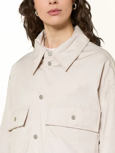 Black Palms Kabát Overjacket Kaera krémová černý