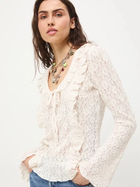 Medicine longsleeve beżowy