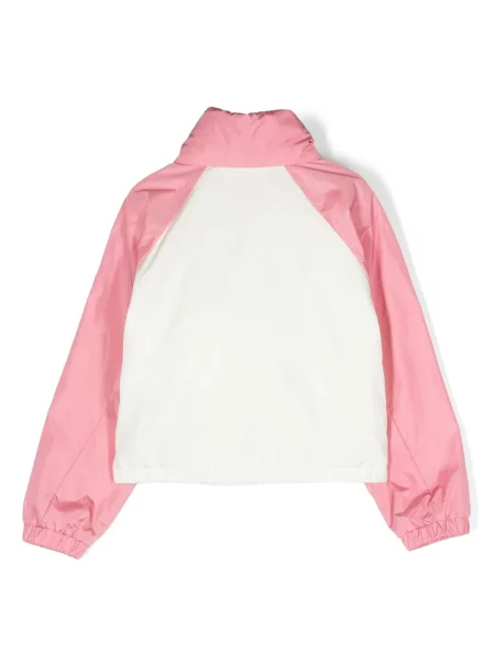 Kurtka bomber dziecięcy Moncler Enfant biały