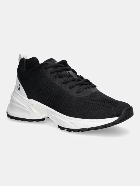 Calvin Klein Jeans Sneakers Hike Runner Tech Knit negru