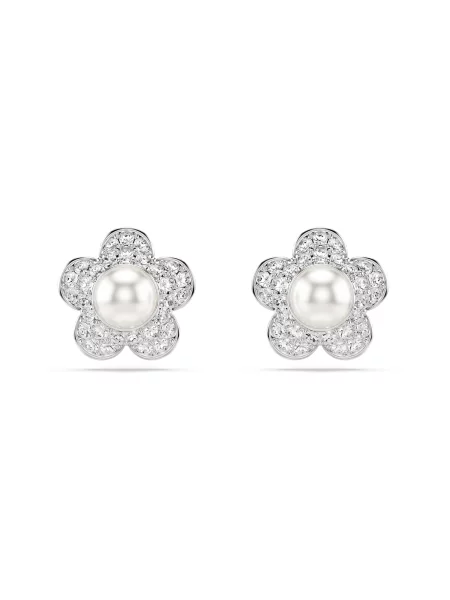 Swarovski Fülbevaló Ezüst fehér