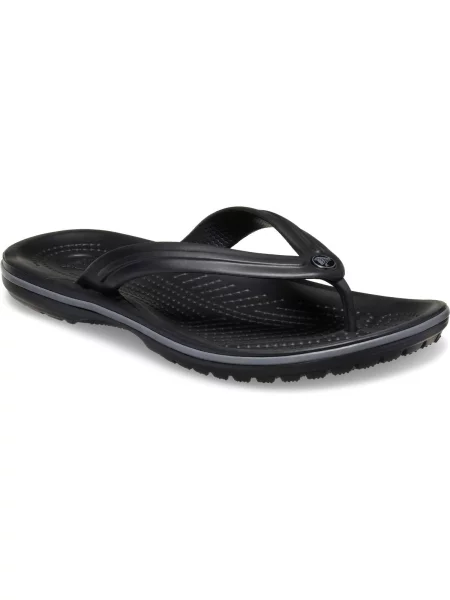 Žabky Crocs Crocband Flip black/slate grey černé