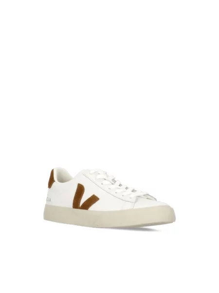Veja Campo Leather Kobiety Buty sportowe Veja Size: 3 biały