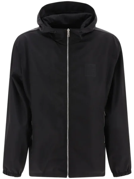 Bunda Givenchy s kapucí černá