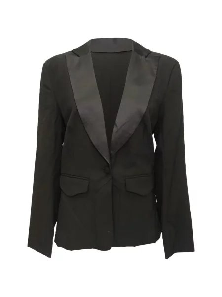 Sacou Altuzarra cu rever negru