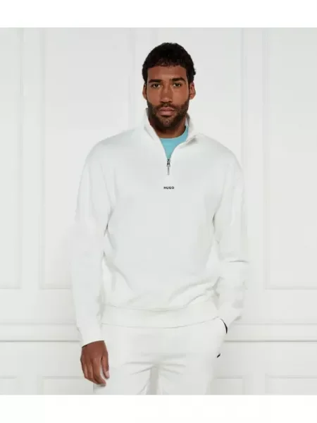 HUGO Hanorac | Regular Fit alb