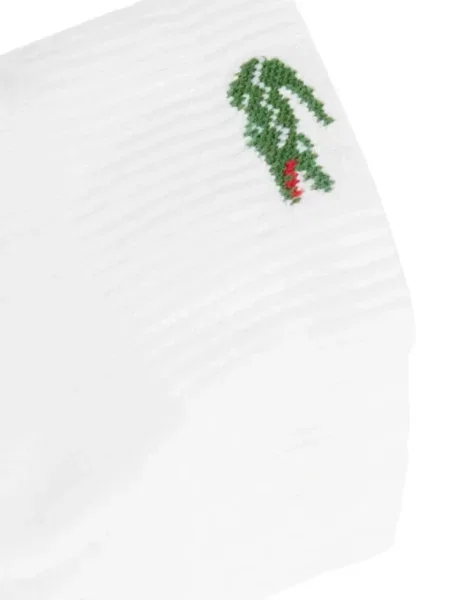 Чорапи Lacoste бяло