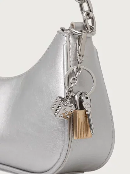 Кожаная сумка хобо Aldo