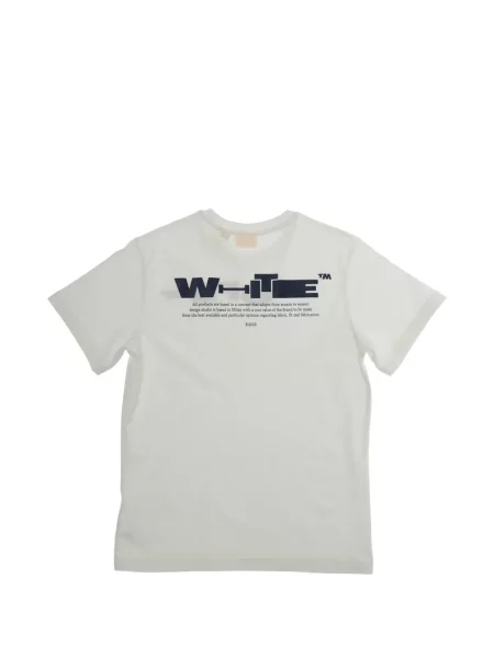 Koszulka dziecięca Off-white biała