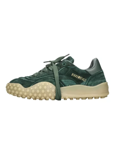 Sneakersy Bikkembergs zamszowe zielone