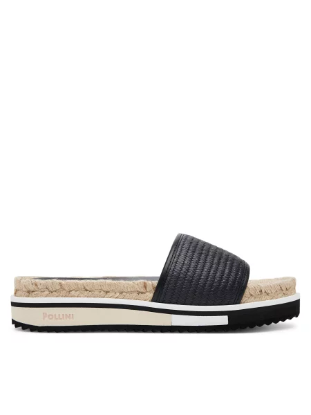 Espadrile Pollini črna