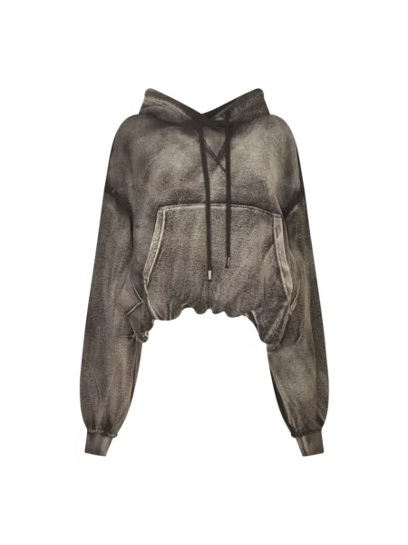 Bluza z kapturem R13 czarna