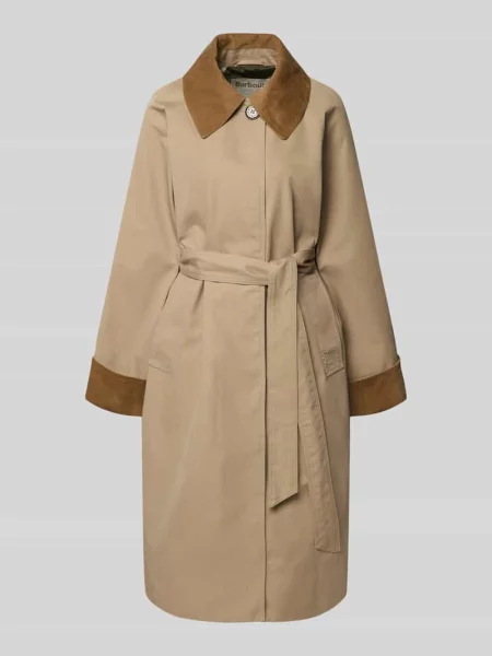 Płaszcz funkcyjny w kroju regular fit z Mieszanka bawełny Model REAGAN' Barbour beżowy