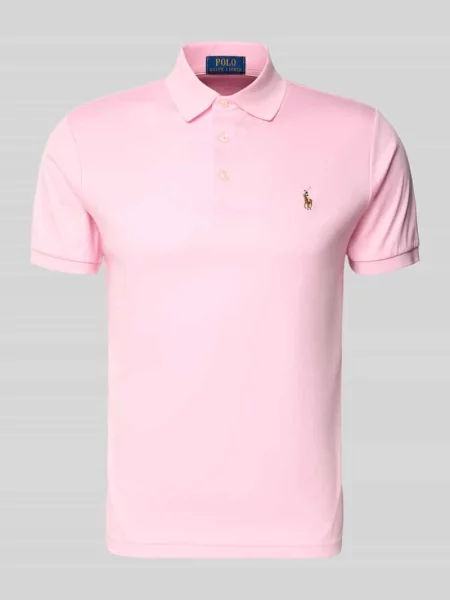 Koszulka polo Polo Ralph Lauren z krótkim rękawem różowa