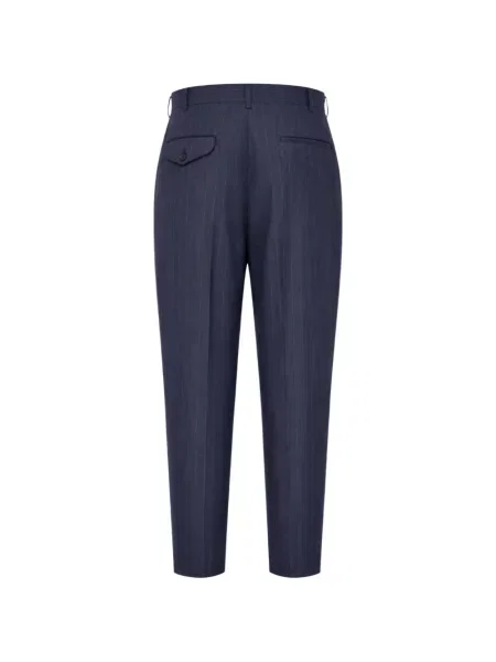 Pantaloni Comme Des Garçons Homme Deux de lână albastru