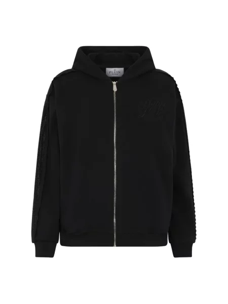 Bluza z kapturem Philipp Plein czarna