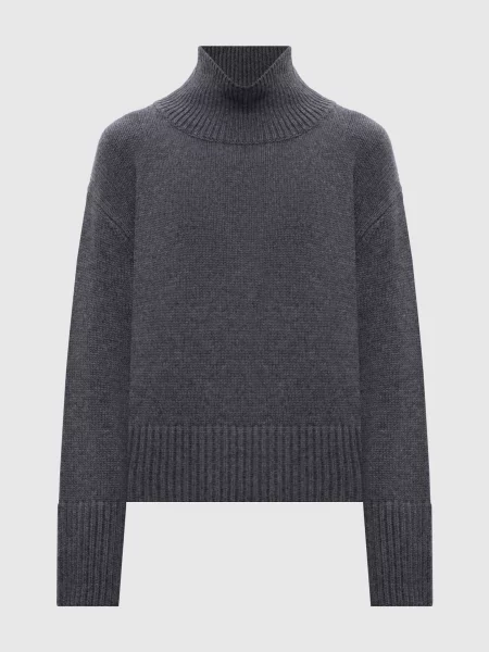 Светр Fleur з кашеміру Lisa Yang сірий