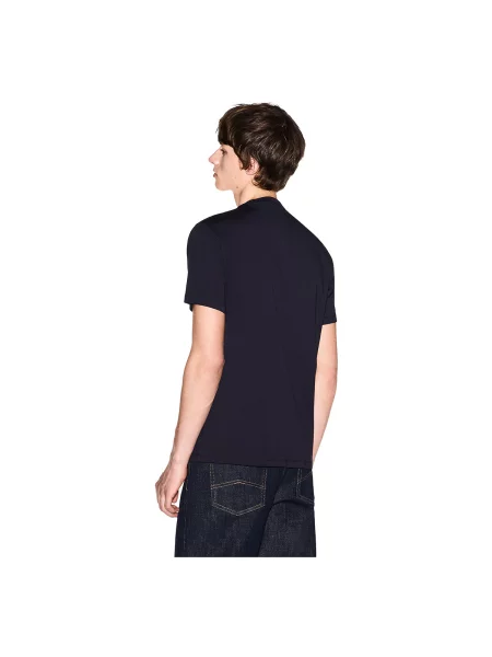 Tricou Eax albastru