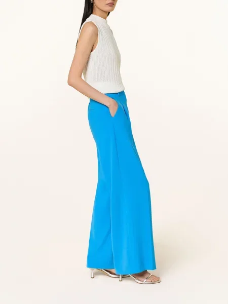 Rich & Royal Spodnie Typu Marlene blau