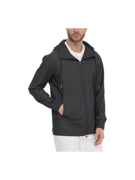 Bluza z kapturem Kiton z kapturem czarna