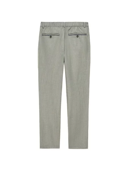 Pantaloni Shanghai Tang cu cordon verde