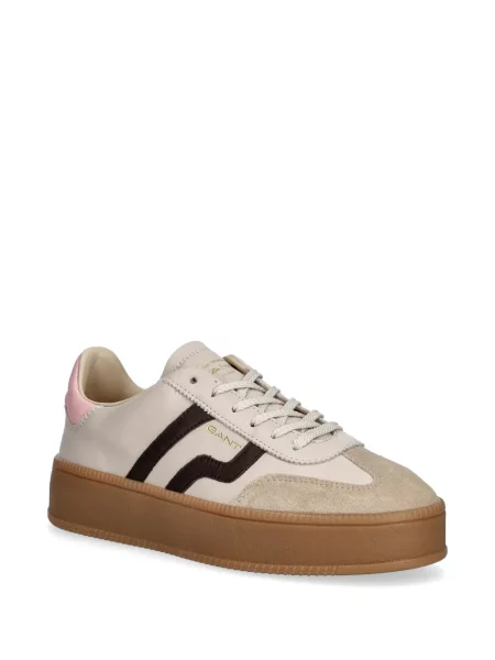 Sneakerși Gant din piele de căprioară cu dungi