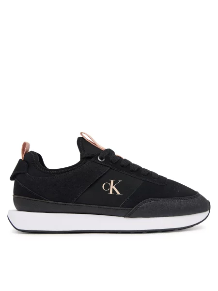 Laisvalaikio batai Calvin Klein Retro Runner Sock Laceup Neo Mix juoda