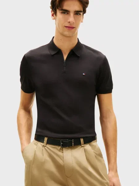 Поло Tommy Hilfiger чорне