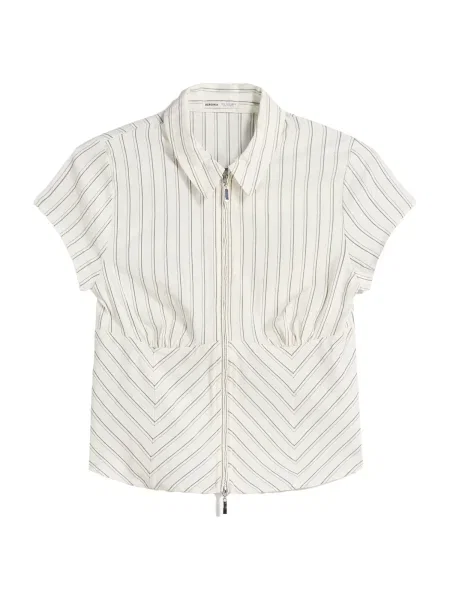 Bershka Bluza / svijetlosiva siva