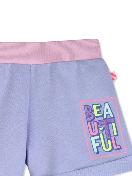 Szorty dziecięce Billieblush fioletowe