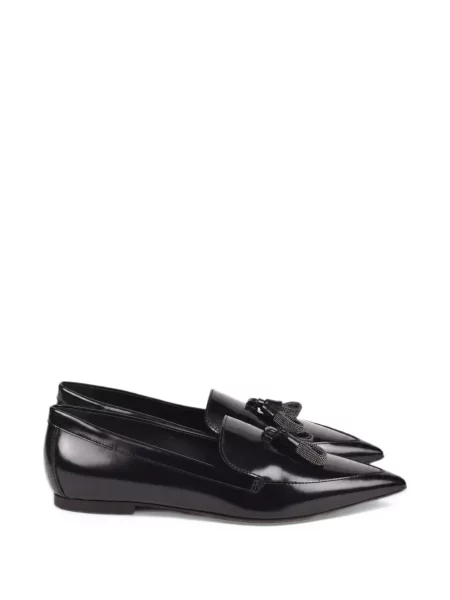 Loafersy Brunello Cucinelli czarne