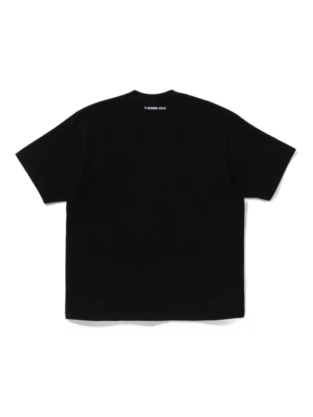 Tricou A Bathing Ape® cu broderie negru