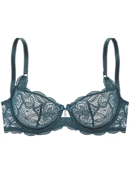 LASCANA Sutien petrol verde