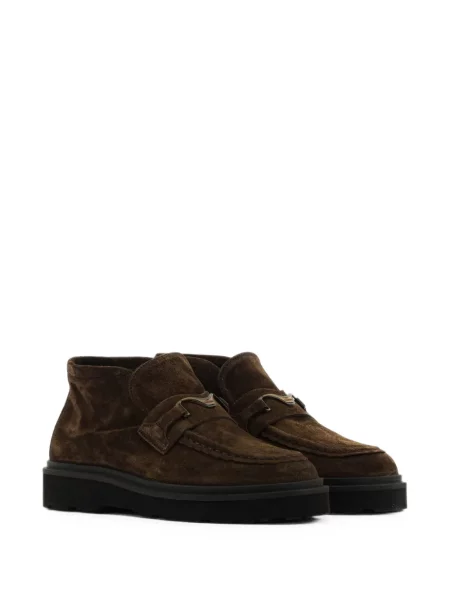 Loafers Nubikk σουέντ καφέ