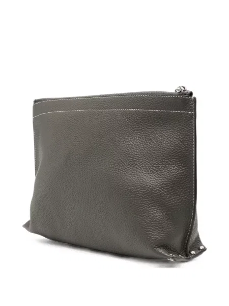 Δερμάτινος clutch A.p.c. γκρι