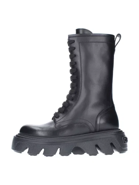 Buty do kostki Casadei skórzane czarne