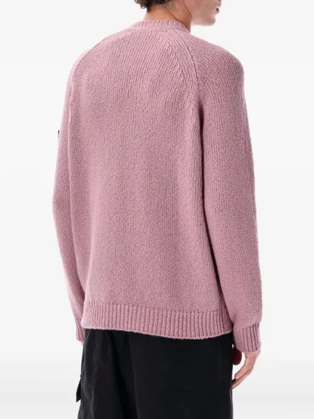 Pulover Stone Island cu strasuri roz