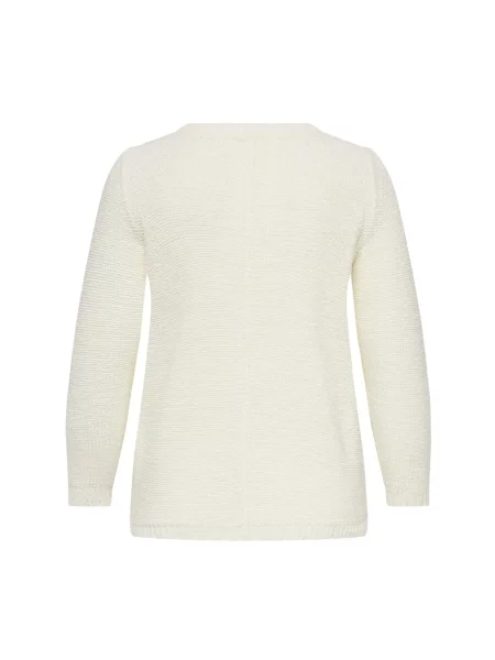 Sweter Only Carmakoma biały