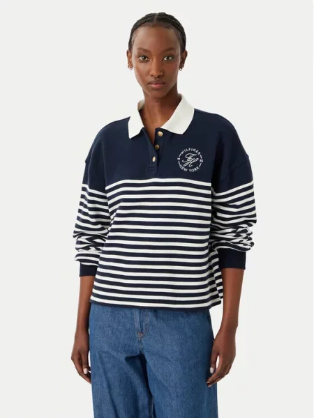 Tommy Hilfiger Hanorac Bleumarin albastru