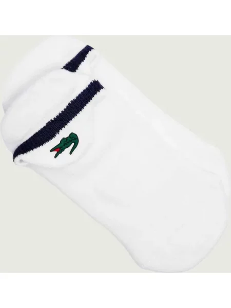 Lacoste Șosete/tălpici alb