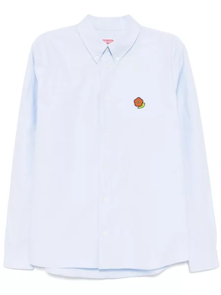 Keprová košile Kenzo modrá